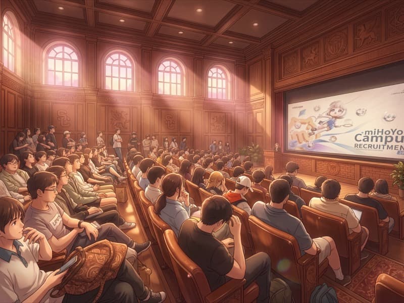 Inside the miHoYo Recruiting Session